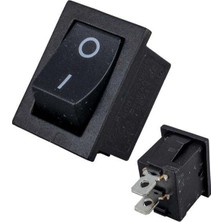 IC-124 Mini Işıksız Yaylı 2p On-Off Anahtar