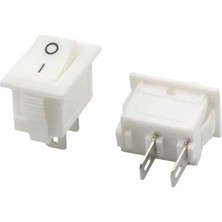 IC-120B Mini Işıksız On-Off 2p Anahtar Beyaz