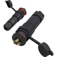 IC-266M 16MM Su Geçirmez Konnektor Şase Seyyar Takım 3p
