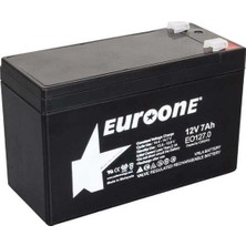 Euroone EO127.0 12 Volt 7 Amper Bakımsız Kuru Akü