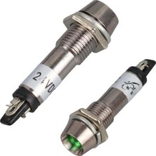 IC-225 Sinyal Lambası Ø8mm Metal 24 Volt