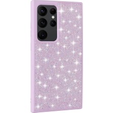 Zore Galaxy S24 Ultra Kılıf Parlak Taşlı Tasarım Teqsma Pırlanta Kapak