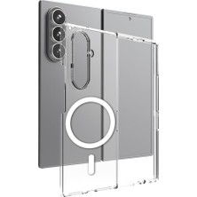 Zore Galaxy Z Fold 7 Kılıf Kamera Korumalı M-Safe Sert Pc Teqsma Porto Kapak