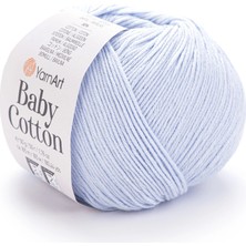 Yarnart Baby Cotton Bebe Mavisi El Örgü Ipi 450