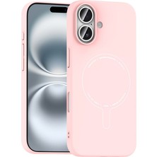 Zore iPhone 17 Kılıf M-Safe Şarj Özellikli Kamera Korumalı Teqsma Elio Sert Pc Kapak