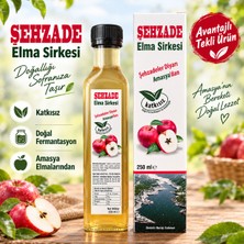 Şehzade Doğal Fermantasyon Katkısız Elma Sirkesi 250 ml