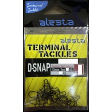 Alesta D-Snap (A19-1030) Paslanmaz Çelik Snap No 00 ( 8 kg Çeker)