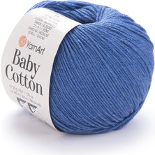 Yarnart Baby Cotton Kot Mavisi El Örgü Ipi 447
