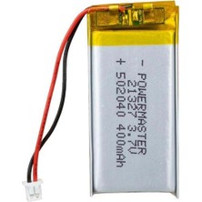 Powermaster 502040 3.7 Volt 400 Mah Lityum Polimer Pil
