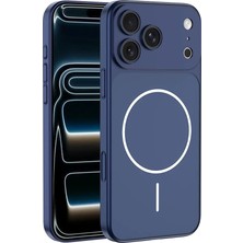 Zore iPhone 16 Pro Max Kılıf Teqsma M-Safe Şarj Özellikli Kamera Korumalı Spark Kapak