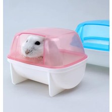 Hamster Banyosu Küçük - 12X9X9 cm (Mavi)