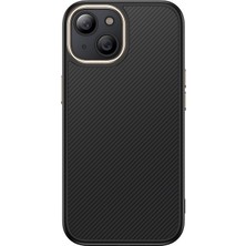 Zore iPhone 15 Kılıf M-Safe Şarj Özellikli Karbon Fiber Görünümlü Teqsma Antina Kapak