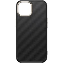 Zore iPhone 15 Kılıf M-Safe Şarj Özellikli Karbon Fiber Görünümlü Teqsma Antina Kapak