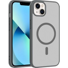 Zore iPhone 13 Kılıf M-Safe Şarj Özellikli Teqsma Babet Kapak
