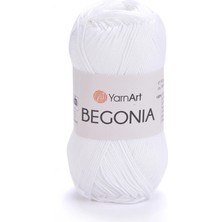 Yarnart Begonia Optik Beyaz El Örgü Ipi 1000