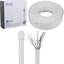Mag Rg6-U4 Bakır Sat1 Anten Kablosu 100 mt