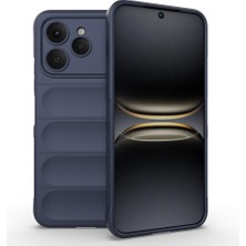 Zore Tecno Spark 40 Kılıf Esnek Tpu Oyuklu Arka Yüzey Tasarımlı Teqsma Etnik Silikon Kapak