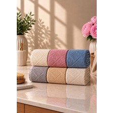 Goldroom Home Kısmi Kadife Pamuklu 6 Lı Pvc 50X90 Havlu