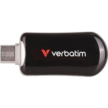 Verbatim Verbatım 64GB Plectra 30224 Typec USB 3.2 Bellek Siyah 100MB/S