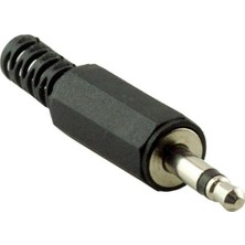 3.5 mm Mono Plastik Jack Fiş