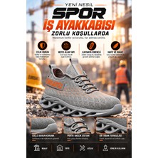 Eurosantex Yeni Nesil Spor Iş Ayakkabısı (Es)– Ce Belgeli | Yerli Üretim | Air Taban Teknolojili | Çelik Burun Koruma | Ortopedik Konfor