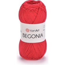 Yarnart Begonia Kırmızı El Örgü Ipi 6328