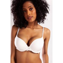 Golshan Goldy Heavy Push Up Bra, Ekru Renk  Konforlu ve Şık Sütyen