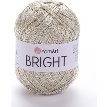 Yarnart Bright Simli Metalik El Örgü Ipi 120
