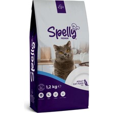 Spelly Yetişkin Balıklı Kuru Kedi Maması 1,2 kg