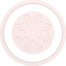 Motifpiyer Hazır Lamba Tavan Paneli Matris-Radius Modern Lamba-Avize Tavan Göbeği/Mono-Dış Çitalı