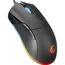 Ayrex SMX-R21 Compact USB Siyah Rgb Işıklı+Macro 7200DPI / 1000hz Gaming Oyuncu Mouse