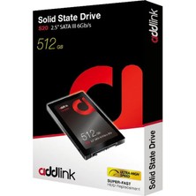 Addlink Addlınk 512GB 2.5" AD512GBS20S3S500-450MB/S Sata-3 SSD Disk