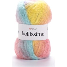 Yarnart Bellissimo Mohair Renkli El Örgü Ipi 1413