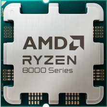 Amd Ryzen 7 8700F 8 Core, 4,10-5.00GHZ, 16MB Cache, 65W,  Am5 Soket, Tray, (Dahili Grafik Yok, Fan Yok) Türkiye Distibütör Garantili