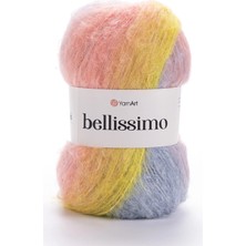 Yarnart Bellissimo Mohair Renkli El Örgü Ipi 1409