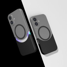Zore iPhone 16 Kılıf M-Safe Şarj Özellikli Mıknatıslı Teqsma Duble Kapak