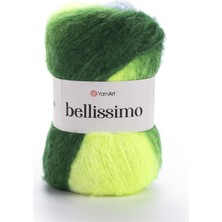 Yarnart Bellissimo Mohair Renkli El Örgü Ipi 1418