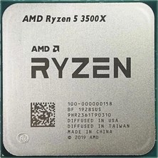Amd Ryzen 5 3500X 3.60GHZ 35MB Am4 Tray Işlemci VGA Yok