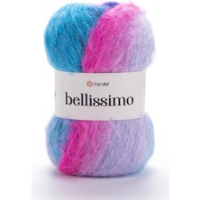Yarnart Bellissimo Mohair Renkli El Örgü Ipi 1407