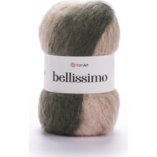 Yarnart Bellissimo Mohair Renkli El Örgü Ipi 1410