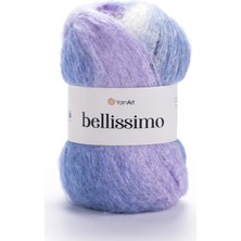 Yarnart Bellissimo Mohair Renkli El Örgü Ipi 1419