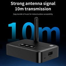 Ayrex Nfc Bluetooth 5.4 Ses Alıcısı – Aux & Rca Bağlantı, Type-C Güç, Usb'den Müzik Çalma