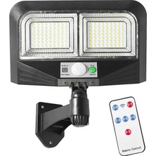 Ayrex Upway 126 LED Solar Bahçe Lambası Güneş Enerjili 3 Modlu Dış Mekan Aydınlatma