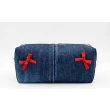Cıny Darkdenim Fiyonklu Pinterest Makyaj Çantası TB041