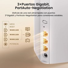 Tenda Me3 Pro 2p Wıfı7 BE3600 Mesh Router 3'lü Paket