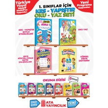 Ata Yayıncılık 1. Sınıf Yeni Kes - Yapıştır - Oku - Yaz Seti