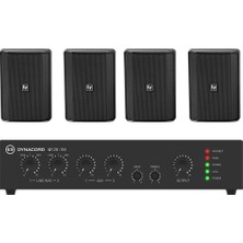 Electrovoice Bsys-Evıd-S4.2tb - Premium Duvar Hoparlör Seti, Siyah