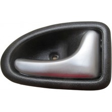 TŞT Renault Clio 2 1998-2001 - Sd - Arka Kapı Iç Açma Kolu Sağ Sıyah (Nıkelaj Kulplu) (Oem No: 8200641126)