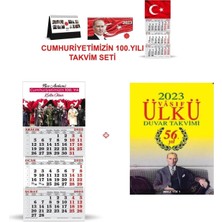 Ayrex Cumhuriyetin 100. Yılı Takvim Seti, 5 Parça, Renkli