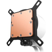 Nzxt 240MM LCD Kraken RL-KR240-W2 Argb AM5-1851P Sıvı Soğutmalı Işlemci Fanı Beyaz
